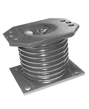 Rubber spring, round type
