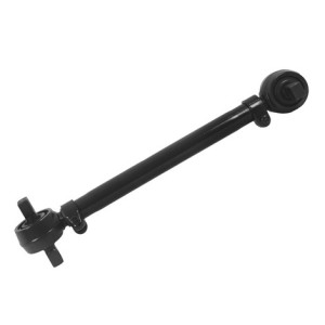 Track control arm, wheel suspension, right and left