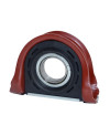 Propeller shaft bearing with ball bearing