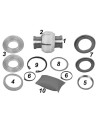 Repair kit transverse control arm