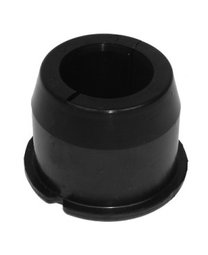 Plastic bushing, stabilizer