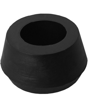 Rubber buffer, shock absorber, lower