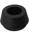 Rubber buffer, shock absorber, lower