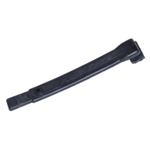 Tensioning strap, mudguard, rear
