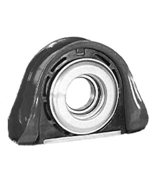 Propeller shaft bearing with ball bearing