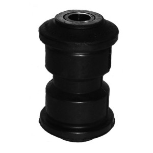 Rubber bushing for spring