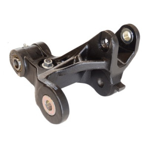 Bracket, spring, right, with bushing