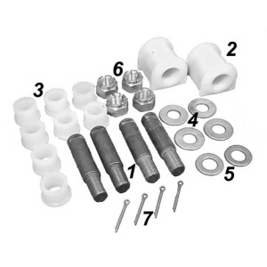 Reparatursatz Stabilisator, hinten