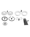 Repair kit axle rod without pivot pin