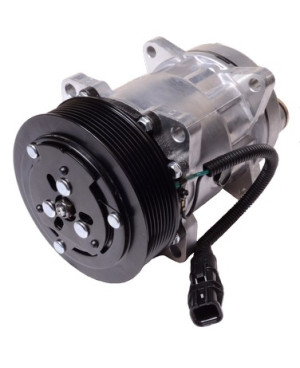 Air condition compressor with coupling