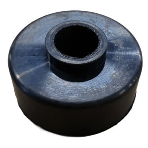 Rubber pad, shock absorber
