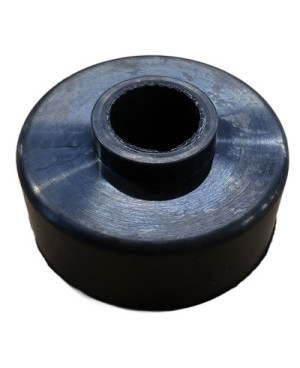Rubber pad, shock absorber