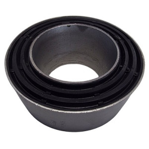 Conical bearing, leaf spring