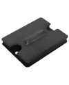 Spring shim, leaf spring