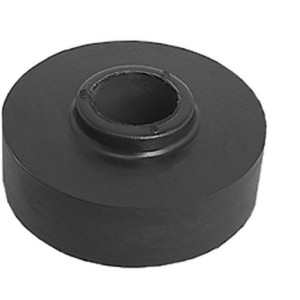 Rubber mounting, shock absorber, upper and lower