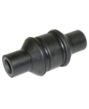 Rubber bushing, shock absorber, front and rear